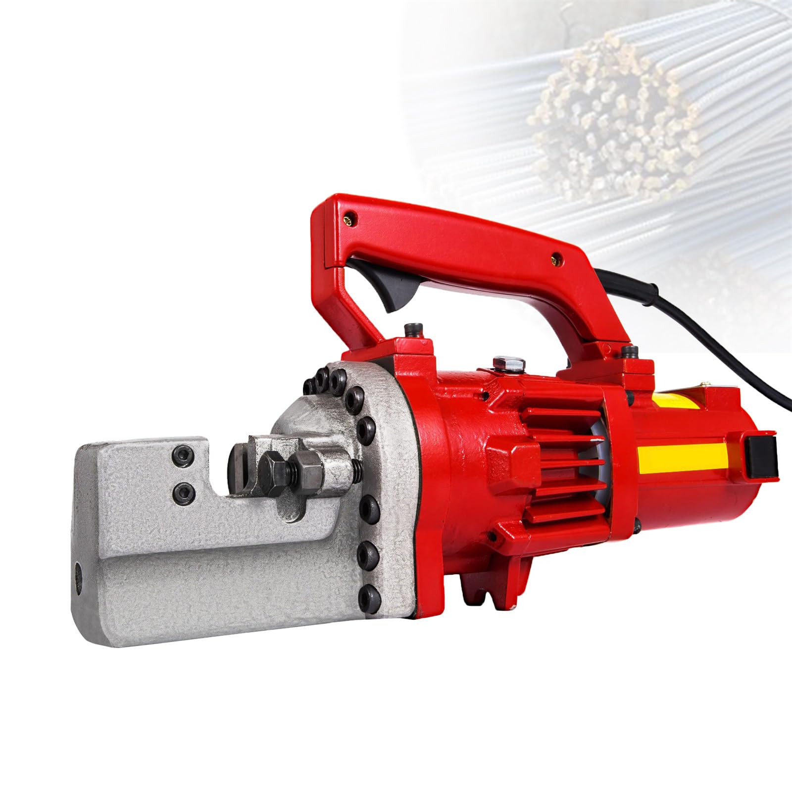 Cortador de barras de refuerzo hidráulico eléctrico portátil con velocidad de corte rápida, diseño ligero y resistente para construcción y metalurgia