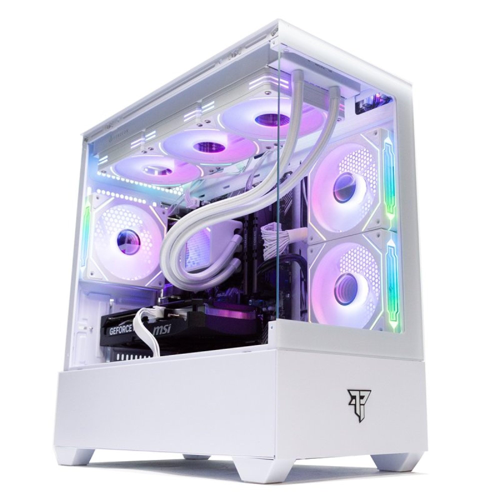 PcCom Ready PC Gaming AMD Ryzen 7 5800X3D, NVIDIA GeForce RTX 5060 Ti 16GB, 32GB RAM, 1TB SSD, Windows 11 Home, Ordenador Gaming Blanco