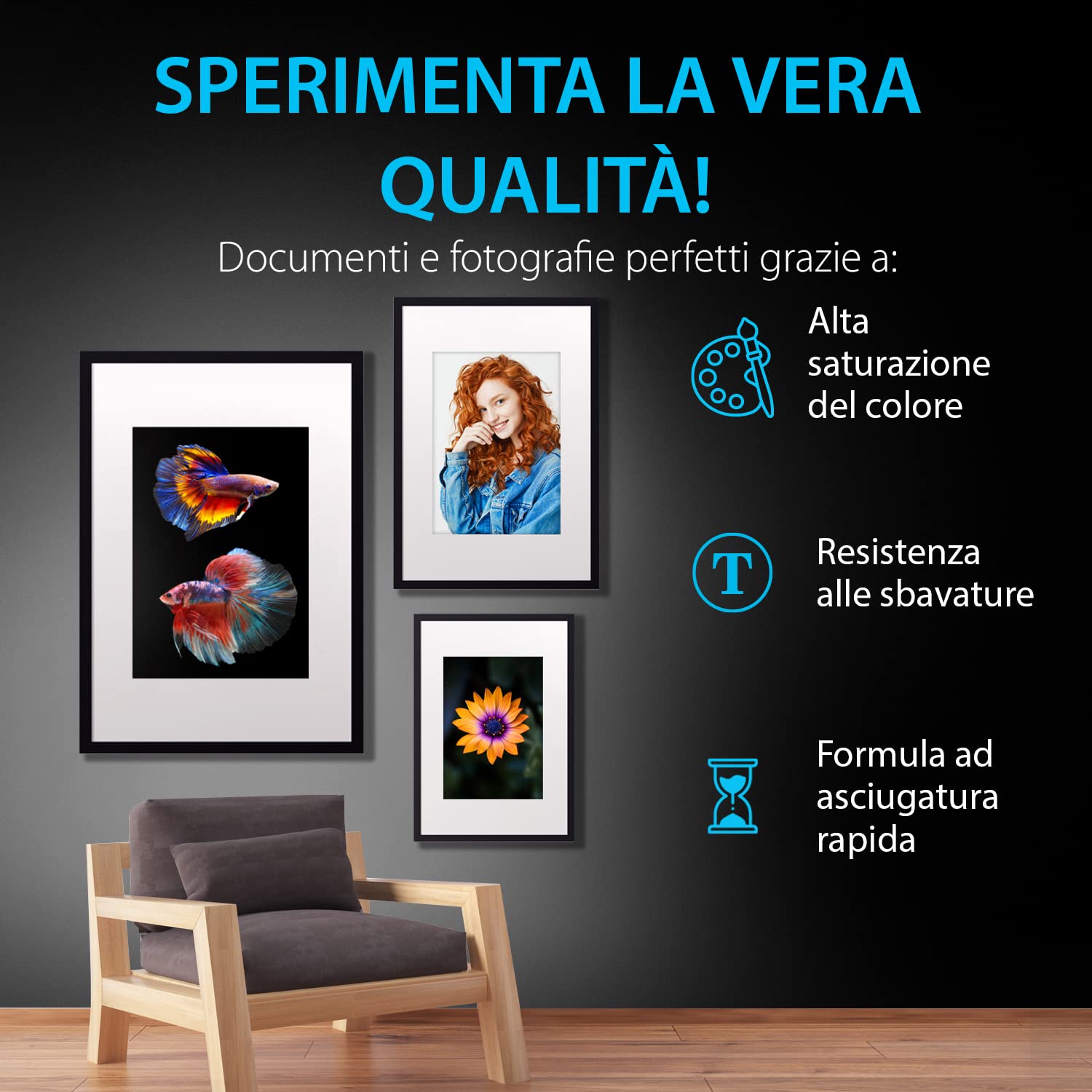 Smart Ink Compatibile Cartuccia d'inchiostro In sostituzione di HP 903 XL 903XL (BK XL & /C/M/Y XL 4 Combo Pack) con tecnologia chip avanzata per la ricarica delle OfficeJet 6950 6960 6970