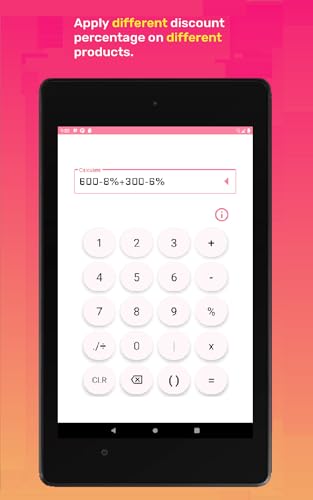 Percentage Calculator- Sales & Tax