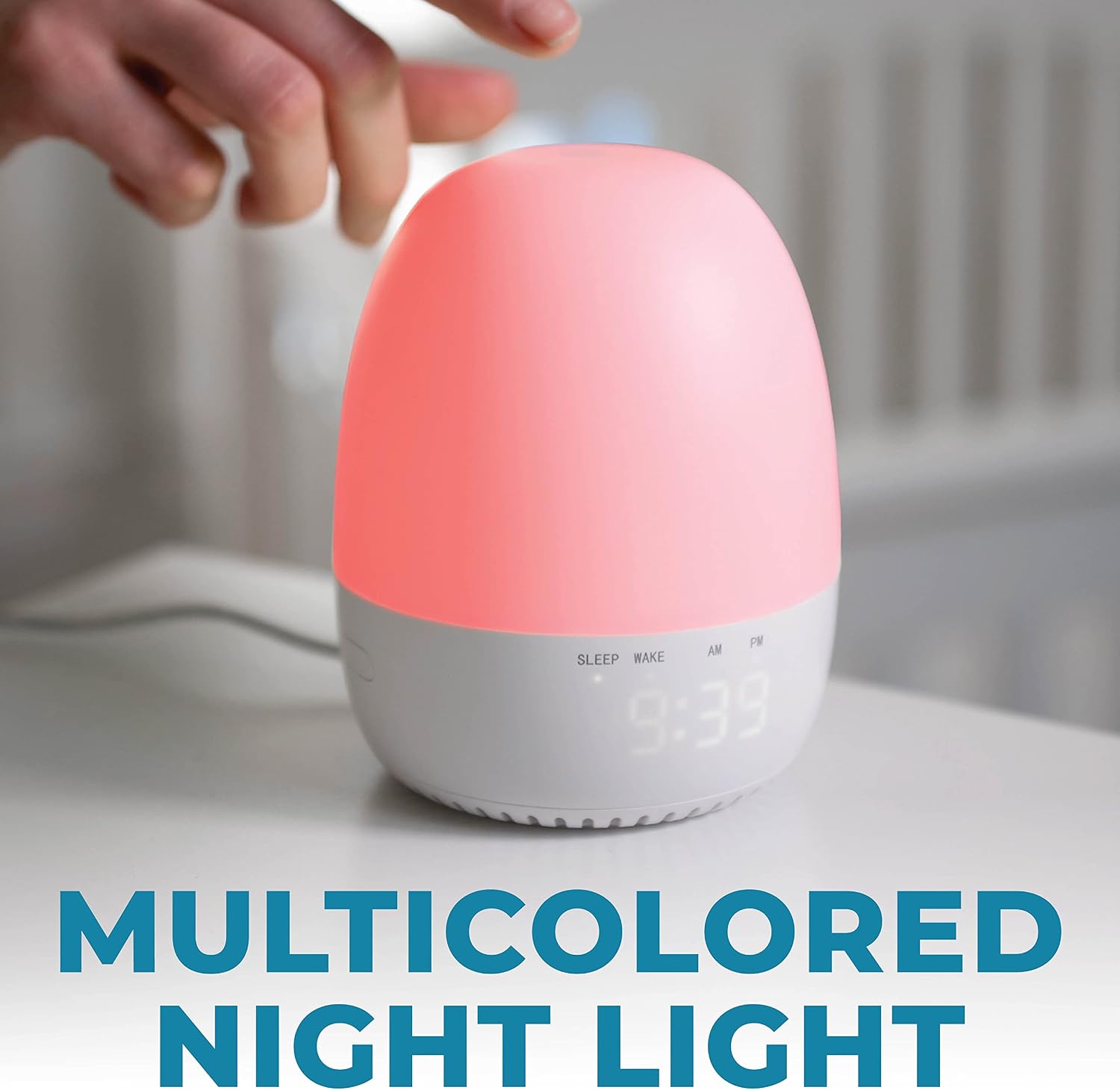 Yogasleep Light to Rise White Noise Sound Machine & Sleep Trainer with Night Light. Sleep Aid for Baby & Toddler, 30 Soothing Sounds Including Lullabies & Nature Sounds, Registry & Nursery Must Have