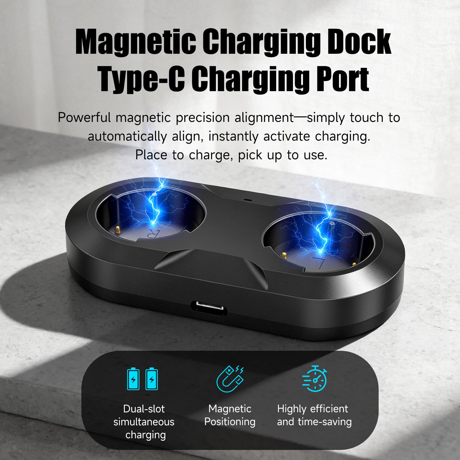 Kit di manopole per manubrio con lampeggianti senza fili per scooter elettrici 2,2 cm / 0,86" Diametro maniglie con telecomando e caricatore accessori