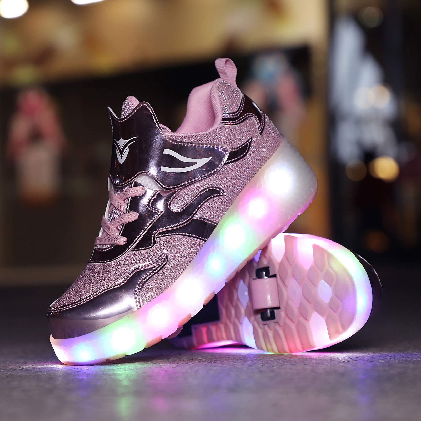 Zapatillas Con Ruedas Wooowyet Zapatillas De Patinaje Para