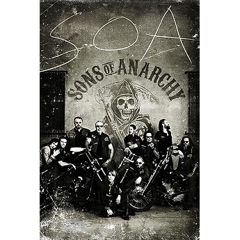 Close Up Sons of Anarchy Vintage Poster 61 cm x 91.5 cm