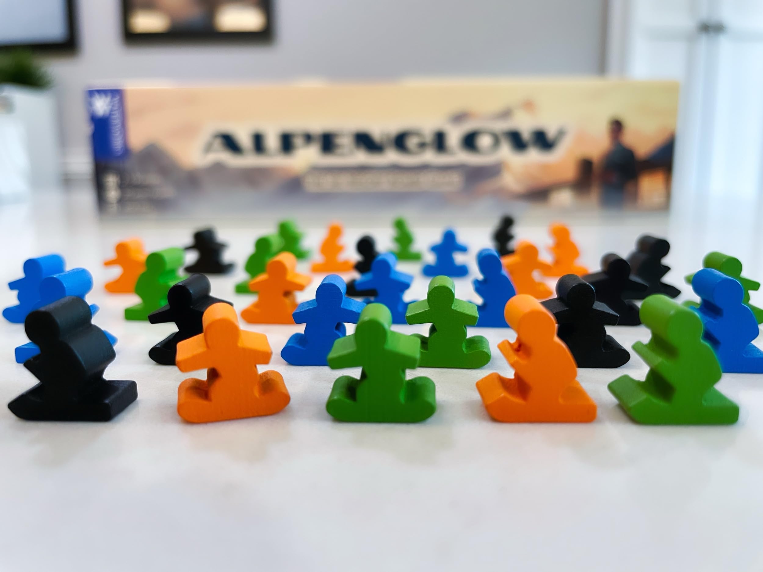 Amazon.com: Alpenglow: The Ski Resort Board Game | Fun Strategy 