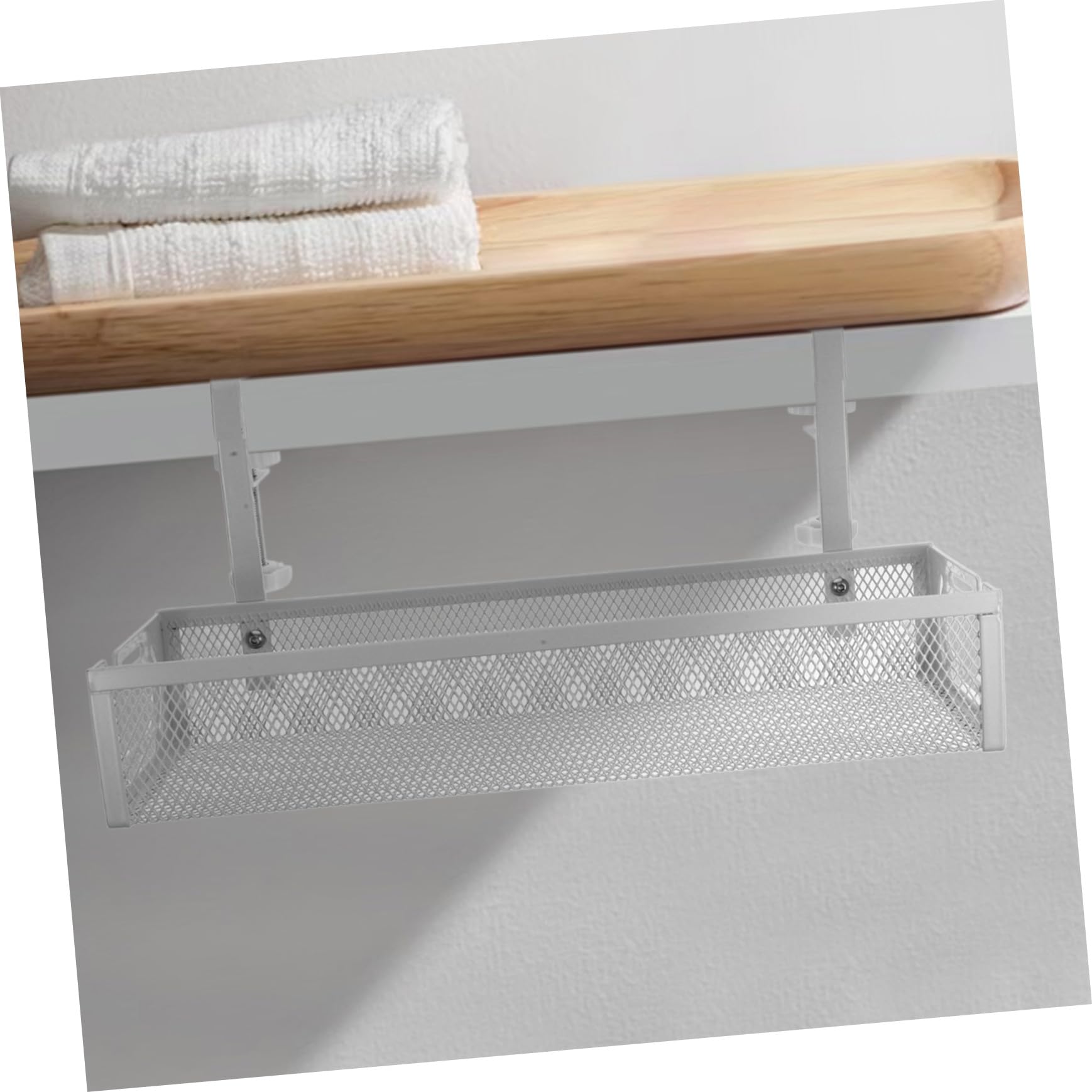 Organizzatore Cavi Sotto Scrivania Supporto Compatto Per Gestione Cavi Design Semplice e Pratico Facile Installazione Resistente e Leggero Per Casa e Ufficio