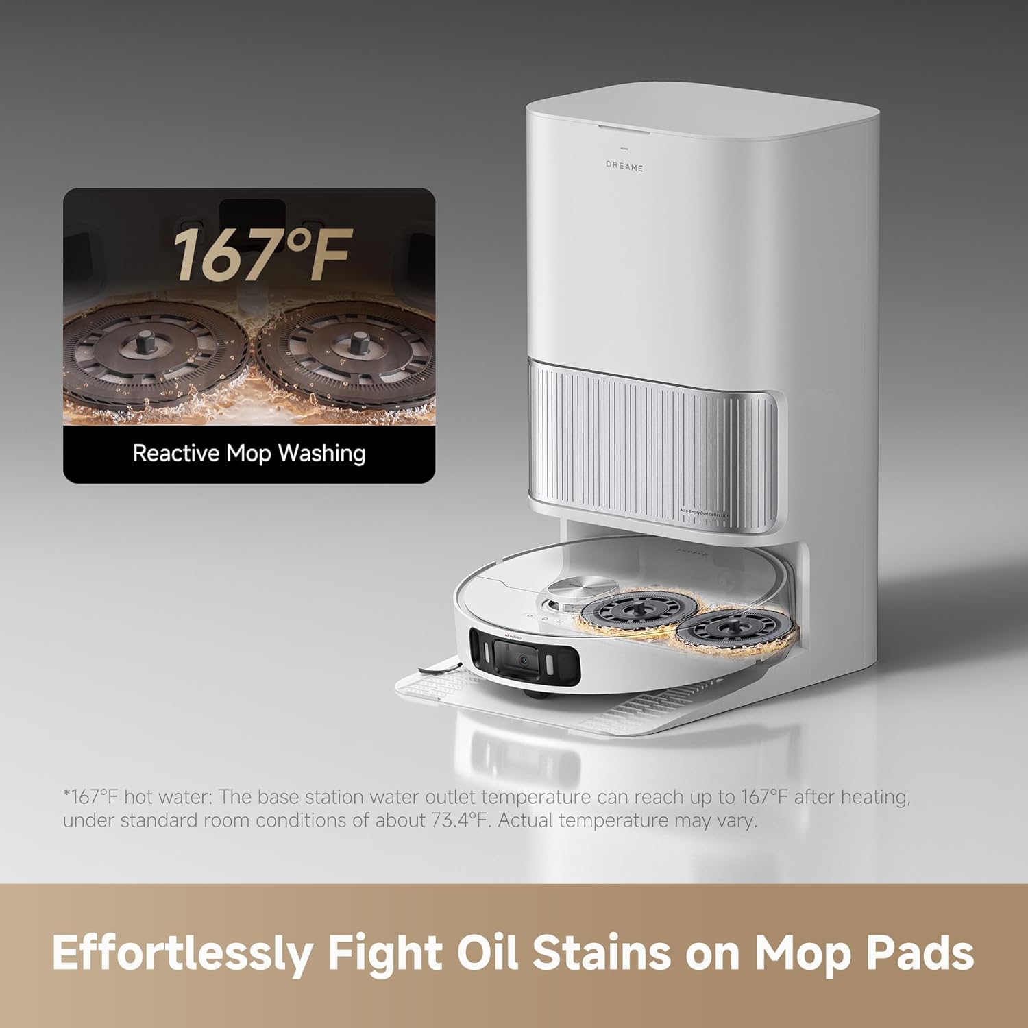 Dreame L40s Ultra Robot Vacuum & Mop with Hot Water Mopping