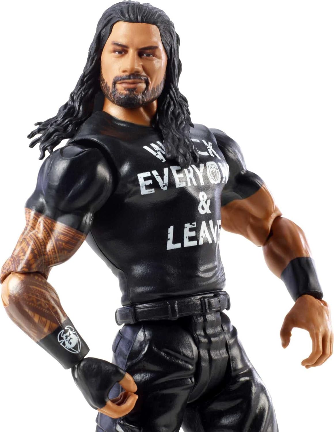 WWE Mattel Roman Reigns Action Figure Series 121 Action Figure Posable 6 in Collectible for Ages 6 Years Old and Up, Multi