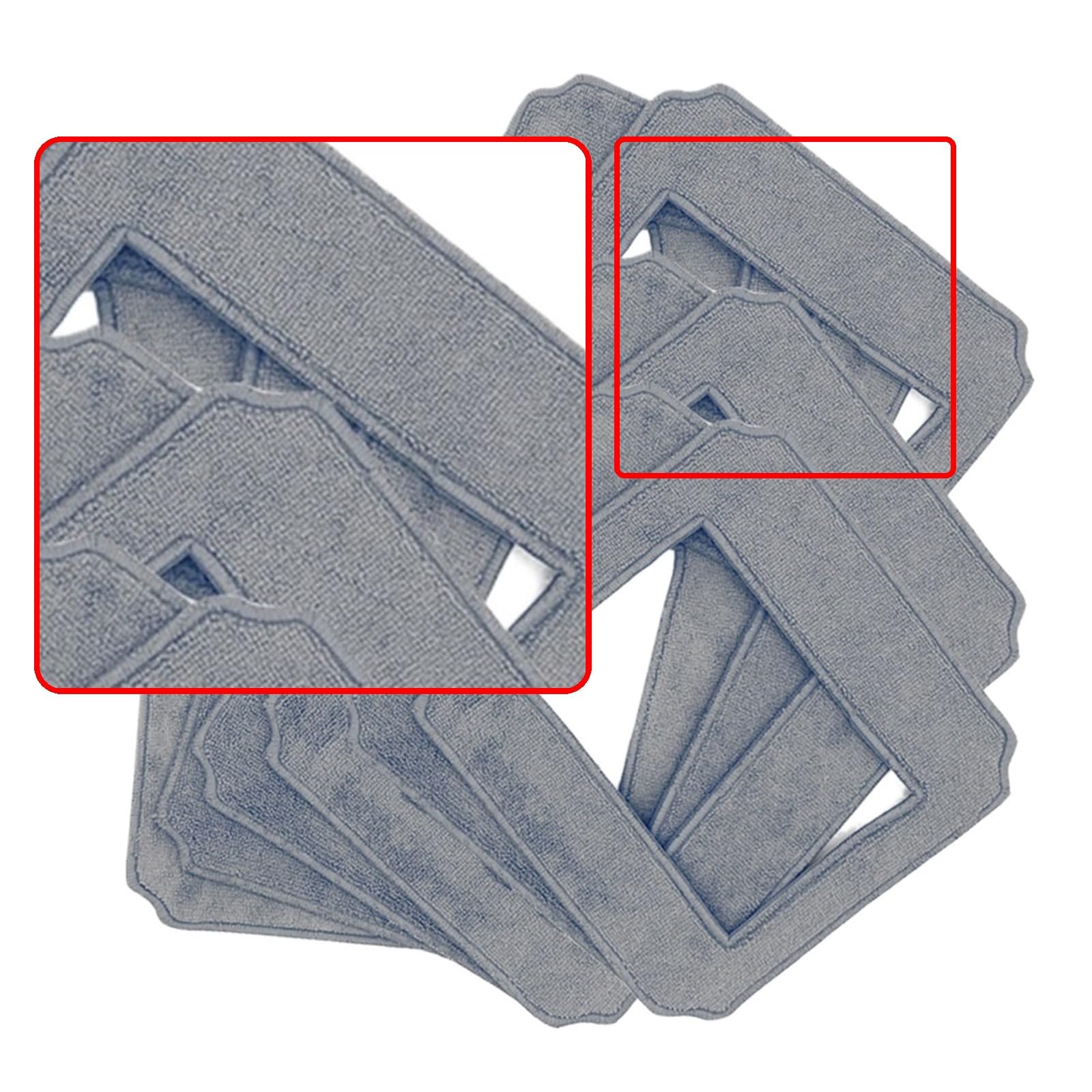 Fensterreinigung Roboter Ersatz Pads,Kompatibel Mit ABIR | Kompatibel Mit WD8 Wiederverwendbar Waschbar Rags Fenster Waschen Glas Ersatzteile(12Pack)