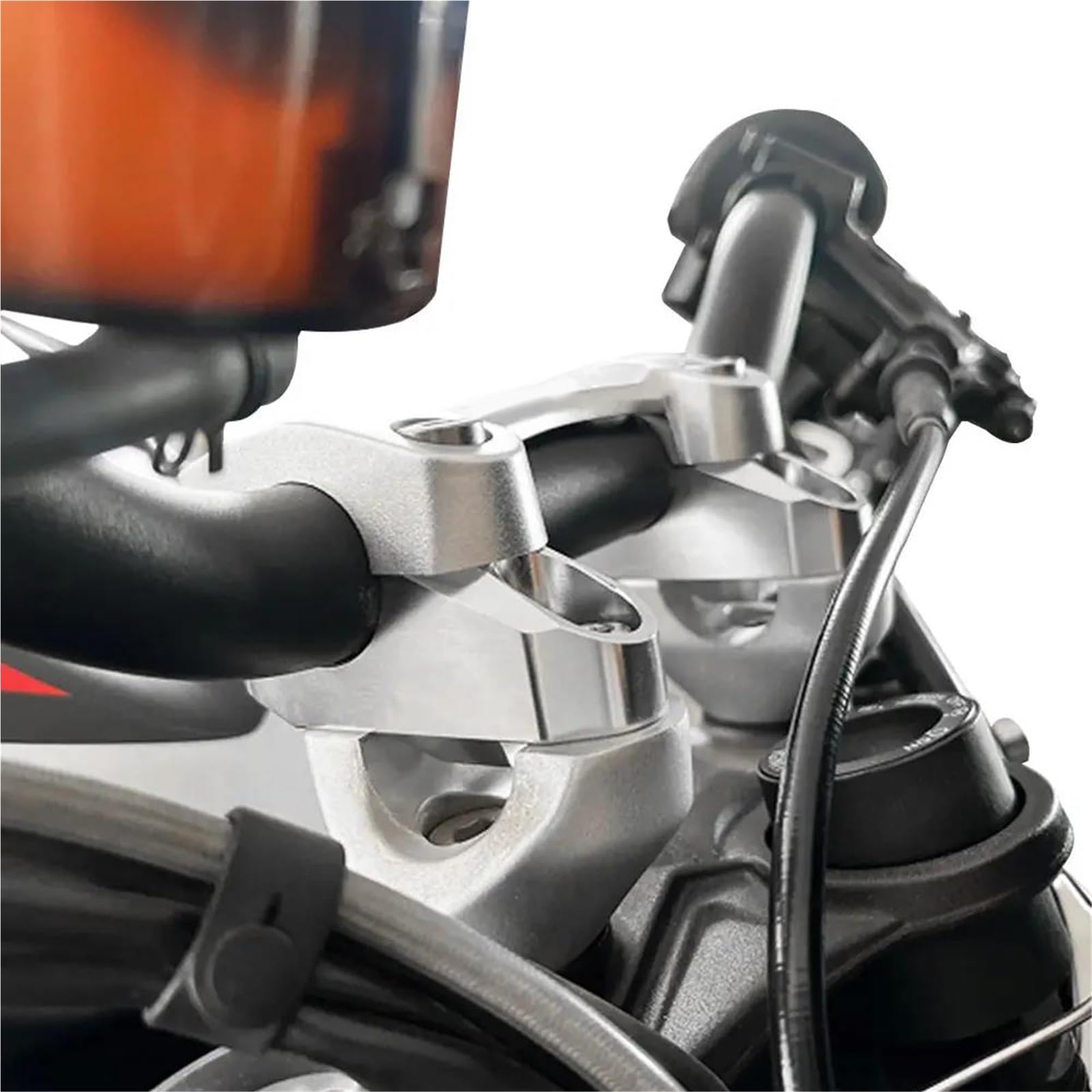 Rehausseur de guidon moto pour rouler confortablement en Yamaha WR250F, MT-125 et V-Max