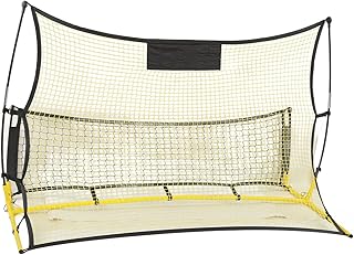 Rede de Rebote de Futebol, Rede de Rebote de Futebol Resistente de Fibra de Vidro 2 Em 1 para Treinamento de Futebol