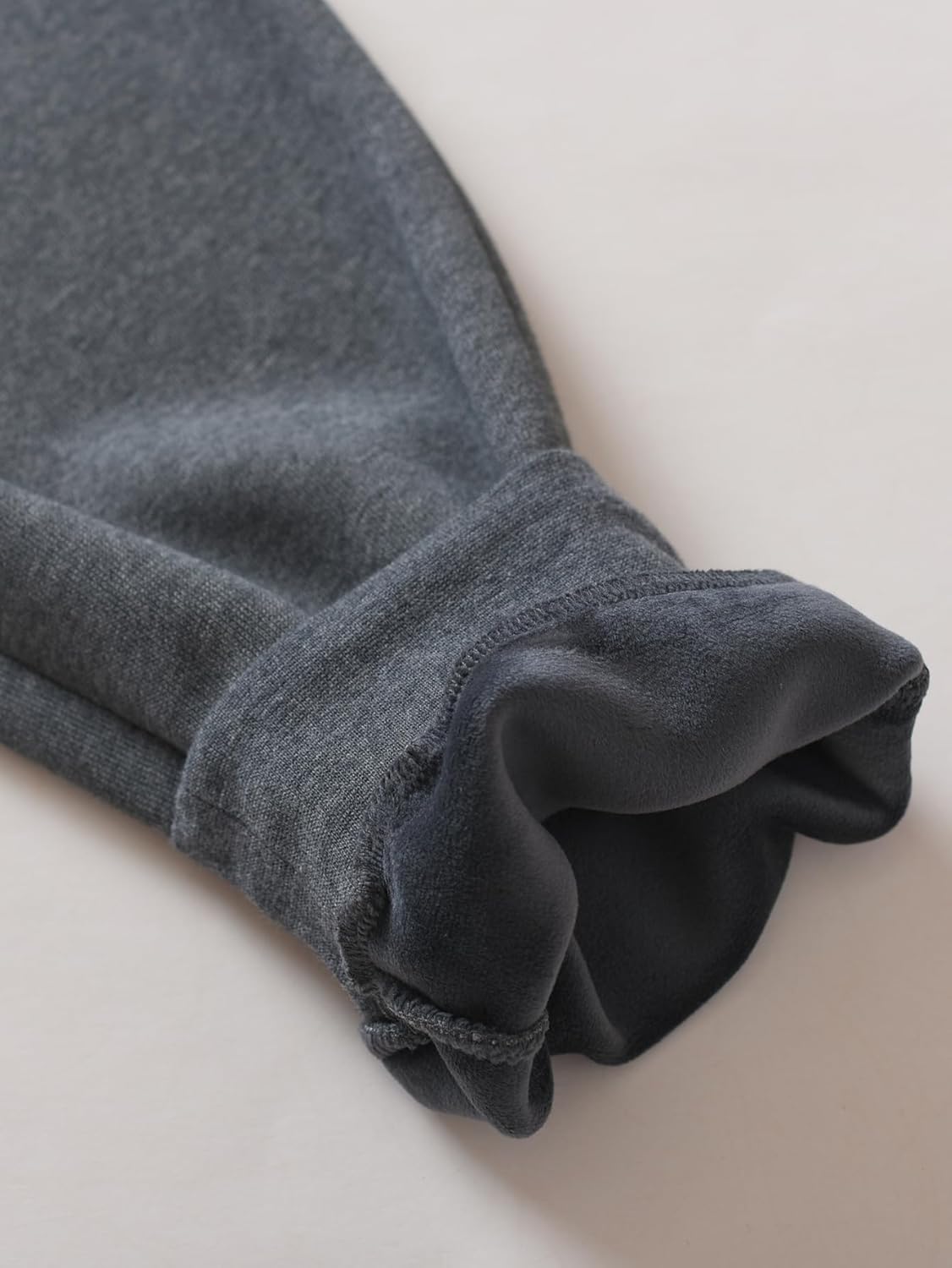 Women's Petite Joggers Fleece Sweatpants with Pockets - Image 7