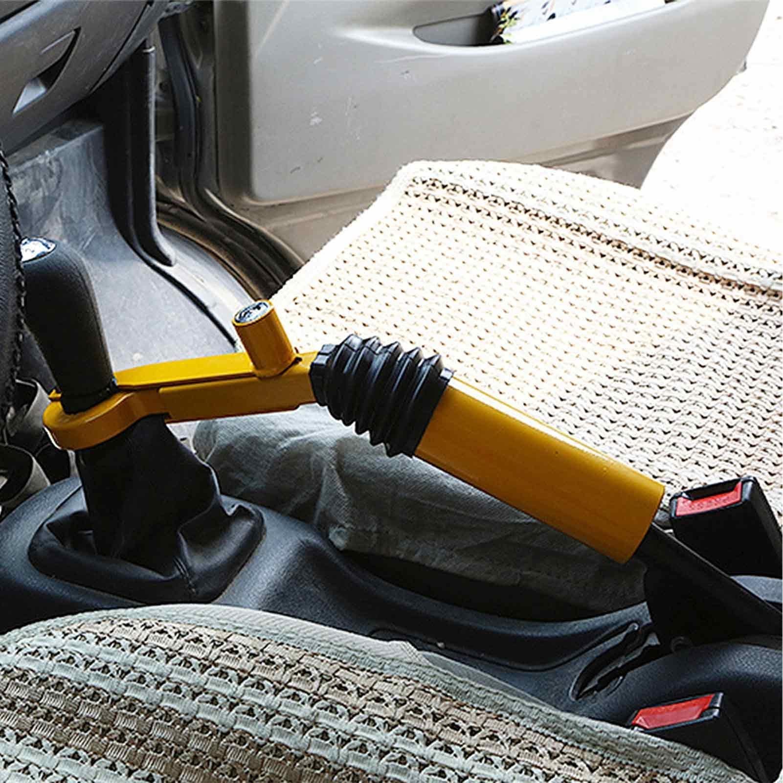 Amazon.co.jp: SURD ハンドブレーキロック 盗難防止 車両セキュリティ