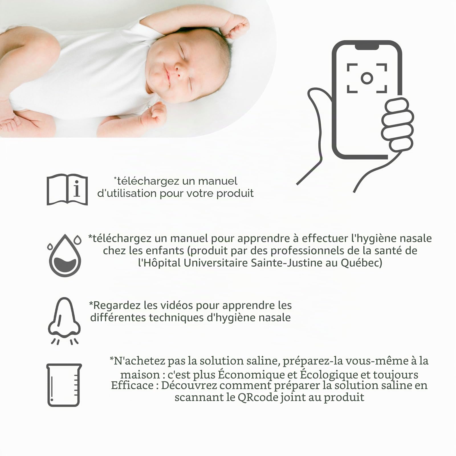 Lot de 16 - embout seringue nasale bebe - embout mouche bebe (Transparent, 16 pièces+ 1 Brosse)