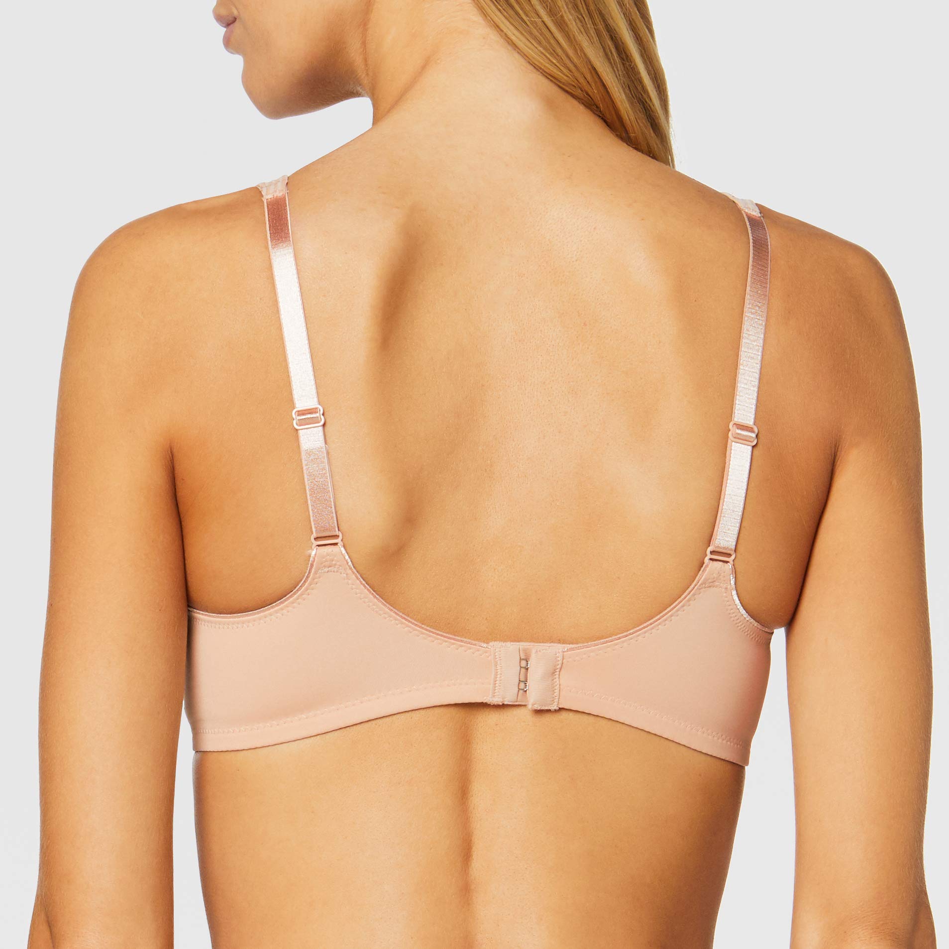Triumph - Damski - Modern Soft + Cotton P - miseczki biustonosz bez fiszbin - miseczki ze stretchu - z bawełny, Neutralny beż., 80C