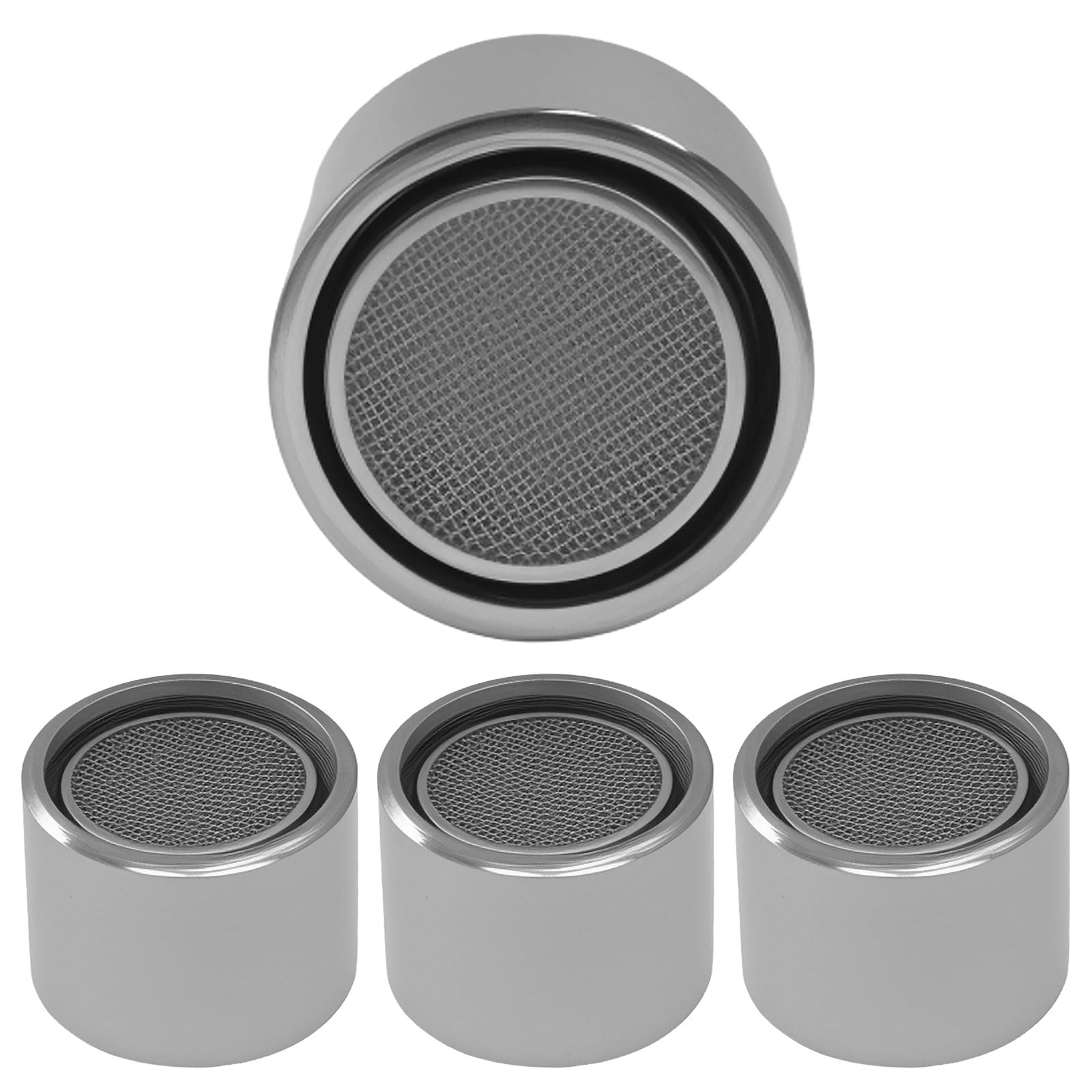 Hitefu Faucet Aerator - 4 Pack, Chrome Brass -2 Hitefu Faucet Aerator - 4 Pack, Chrome Brass -2