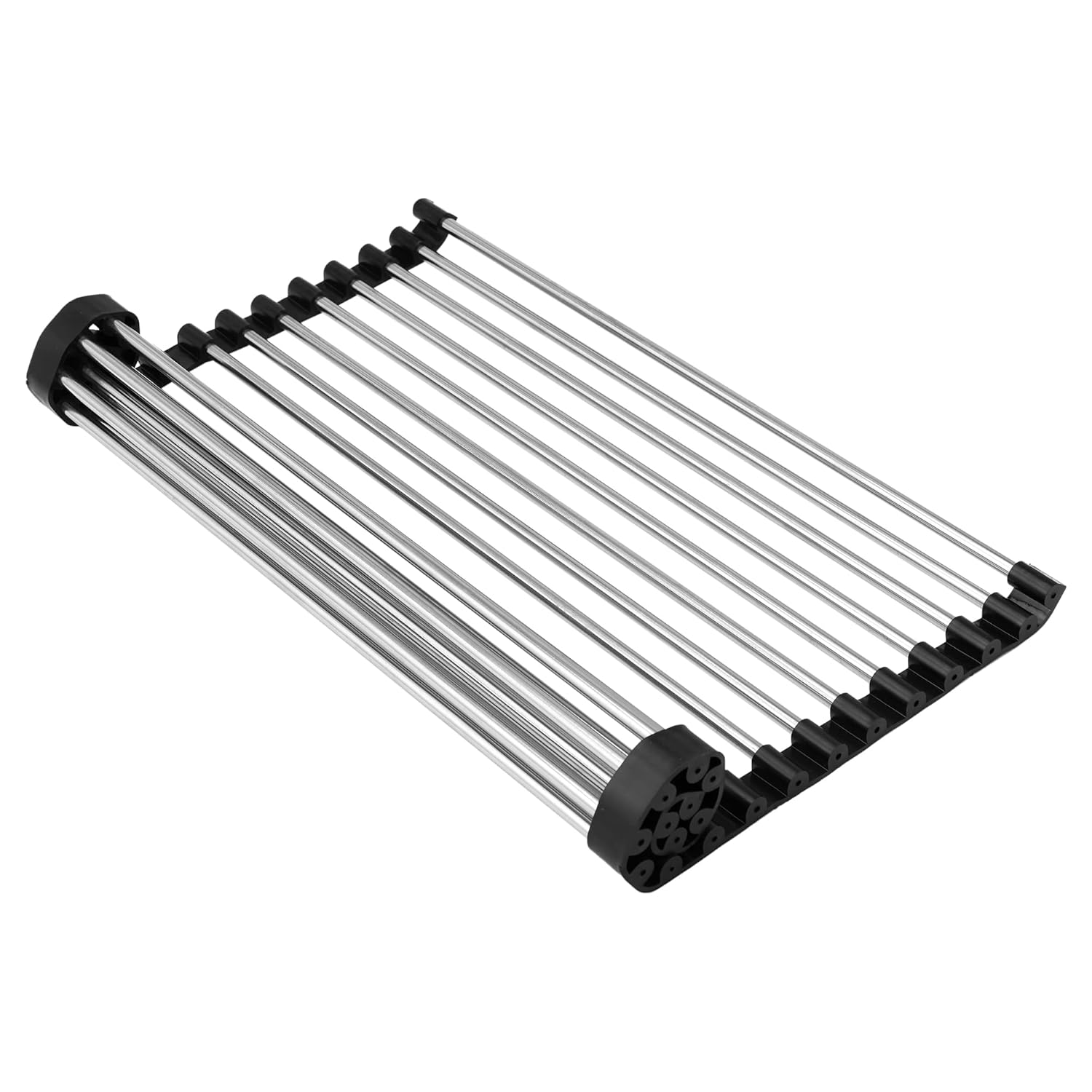 SKORTIX Multipurpose Rollup Dish Drying Rack Over The Sink Rack