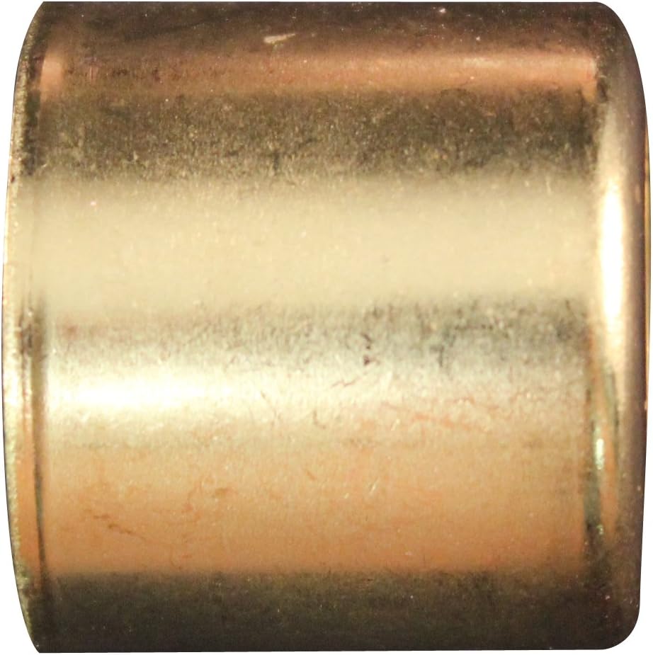 Milton 1654-5 1" x .625" ID Brass Ferrule, 10 Piece