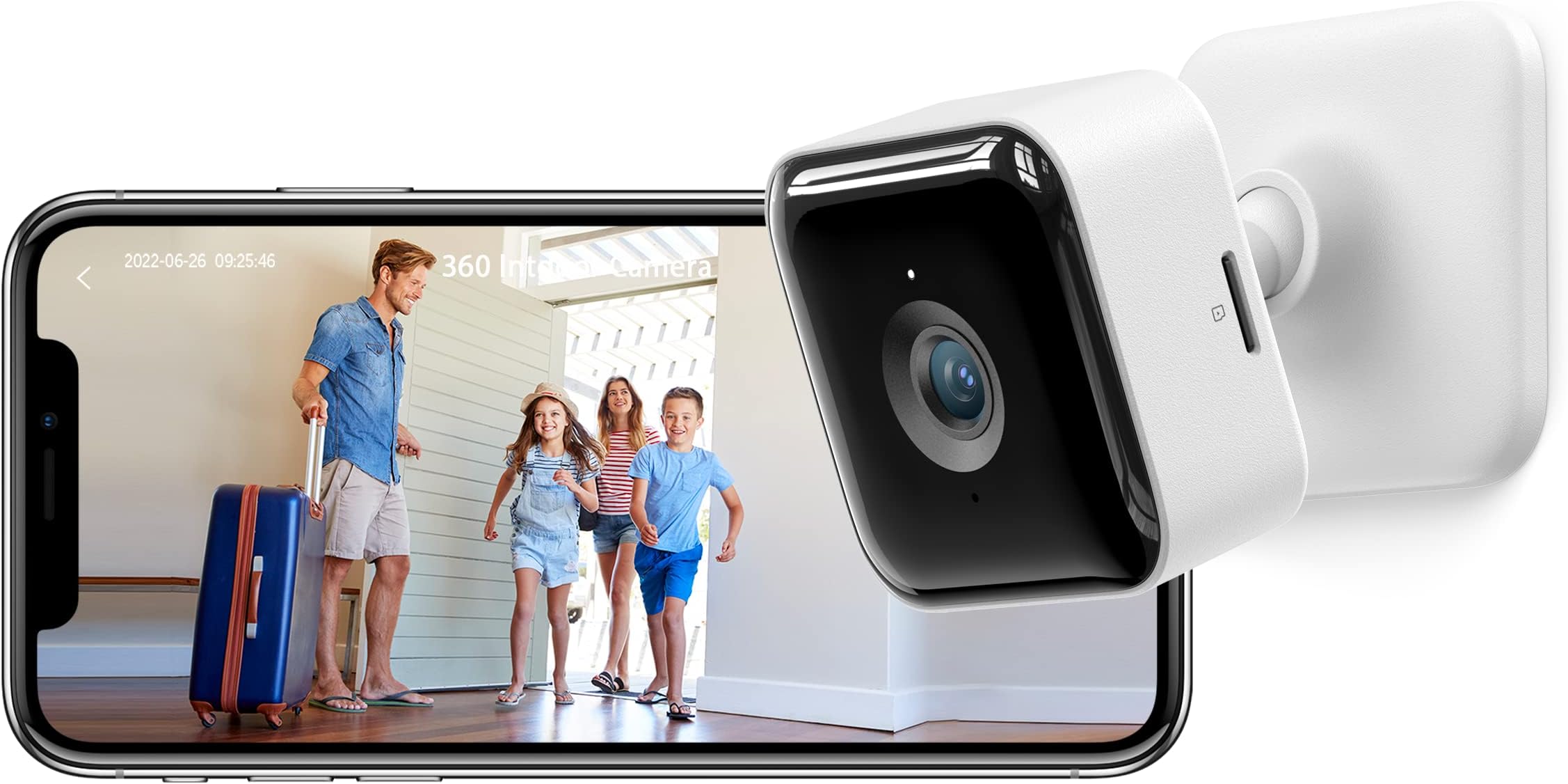 GNCC Indoor Camera, Security Camera, 2K Cameras House Security, CCTV Camera, Home Security Camera, Motion/Sound Detection 2 Way Audio SD&Cloud, C2