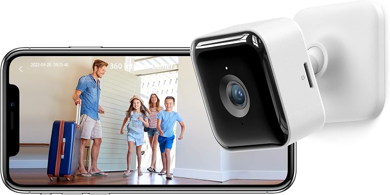 Indoor Security Camera Dog Camera 1080 PMotion Detection, Cameras for Home Security with 2-Way Audio Siren, Night Vision, Cloud & SD Card Storage, Works w/Alexa & Google Home, 2.4G WiFi(only), C2 | Cameras for Home Security with 2-Way Audio Siren, Night Vision, Cloud & SD Card Storage, Works w/Alexa & Google Home