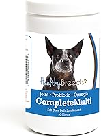 Vista 204 de Healthy Breeds Schnauzer miniatura todo en uno multivitamínico suave masticable 90