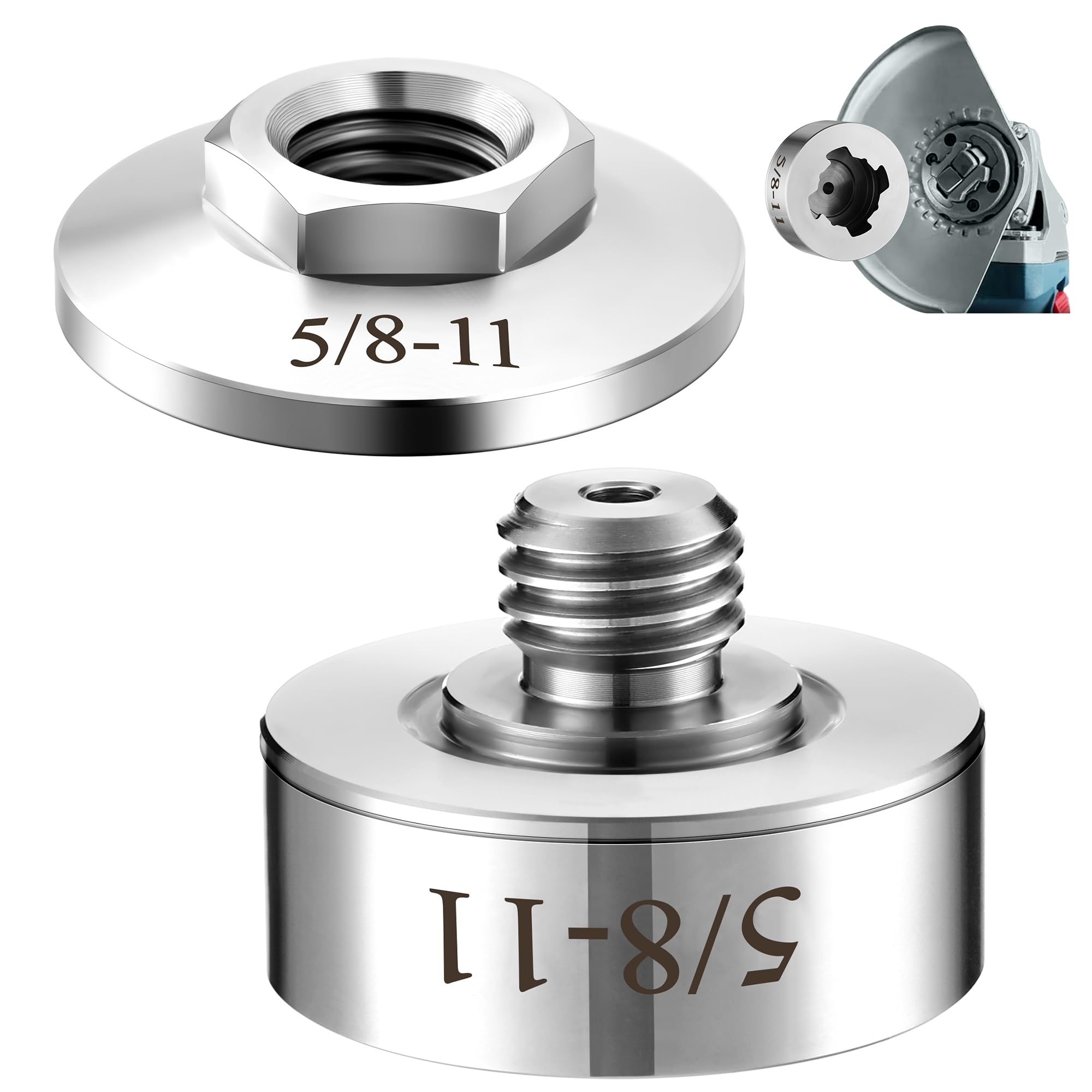 Amazon.com: Dreyoo Grinder Lock to 5/8''-11 Thread