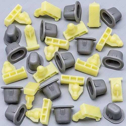 Miniatura 2 de Rexka 15 juegos de clips de moldeo de apertura de pozo de rueda y ojales kit para Nissan Infiniti Juke Rogue QX56 QX80 76848-JG00A 76847-JG00A