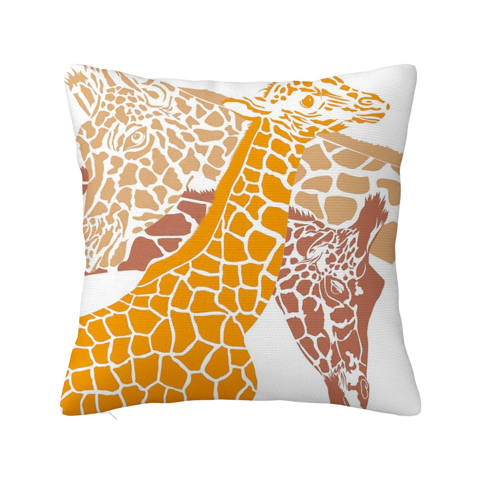 giraffe throw pillow