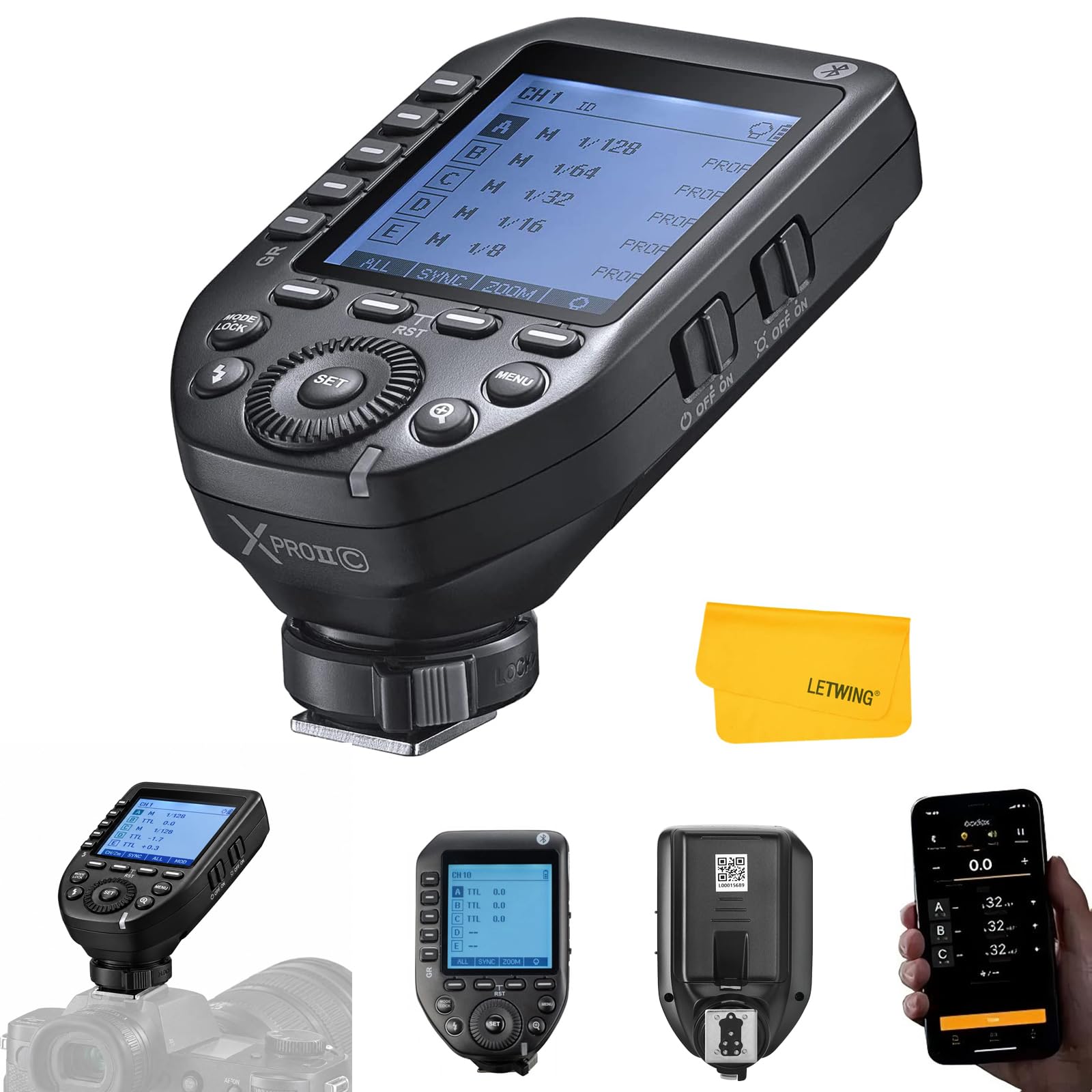 Amazon | GODOX XproII-C 送信機 TTL 2.4G ワイヤレス フラッシュ XPro