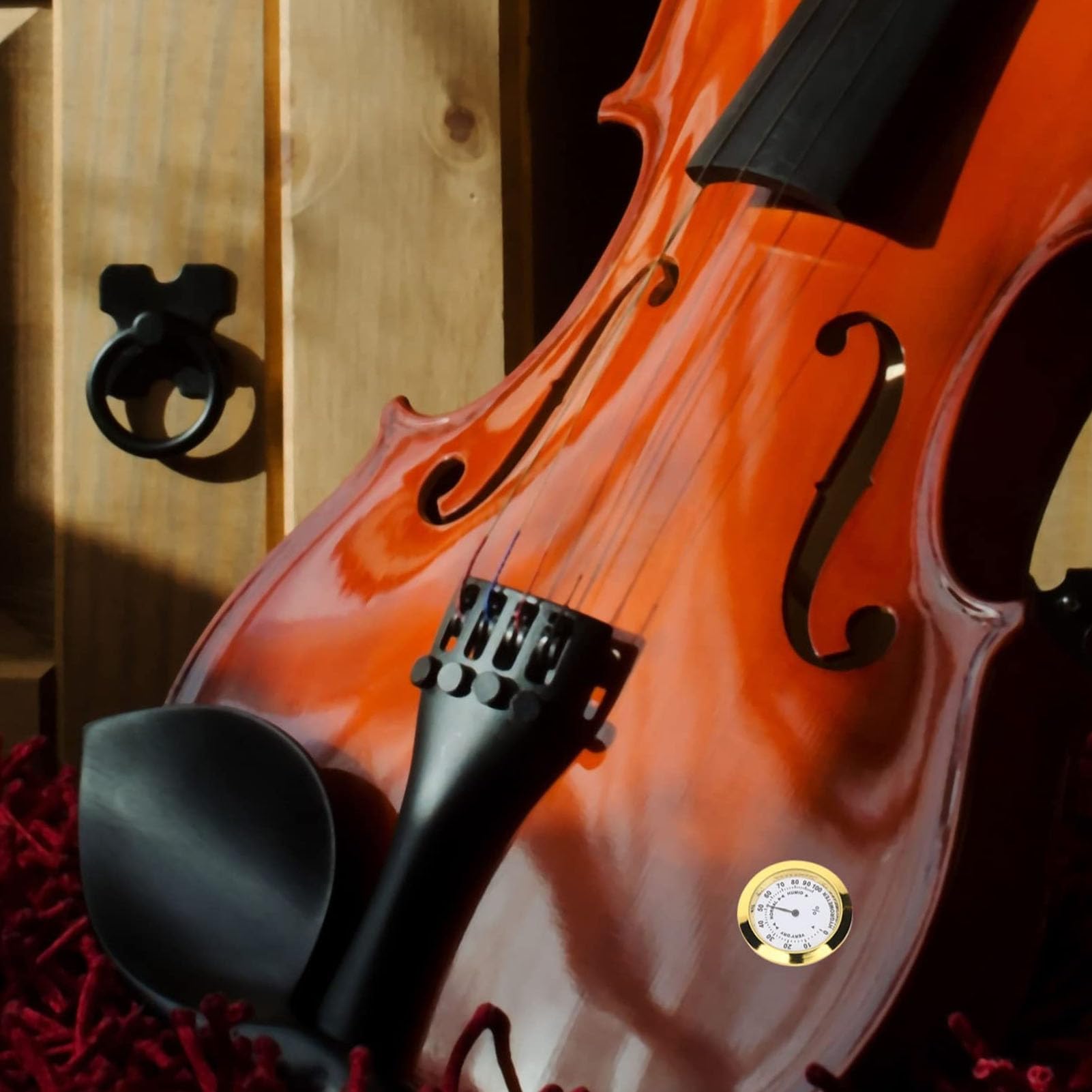 Hygromètre Pour étui De Violon, Instrument De Musique, Jauge D'humidité Pour Chambre D'enfant, Hygromètre Rond