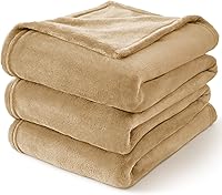 Vista 436 de BEDELITE Fleece Blanket White Throw Blanket for Couch & Bed, Luxury Plush Cozy Fuzzy Blanket 50" x 60", Super Soft Warm Lightweight Throw Blanket