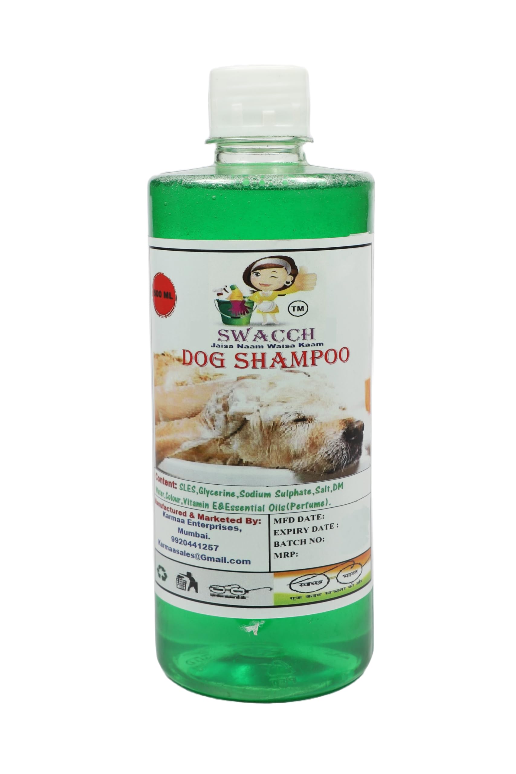 Swacch Dog Shampoo (500ml) NeemAlovera (B0BMWZQXCX) Amazon Price History, Amazon Price Tracker