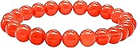 Vista 491 de Amazing Gemstone Pulsera de cristal para mujeres y hombres, pulsera de cristal curativo de protección, pulsera elástica con cuentas de piedras