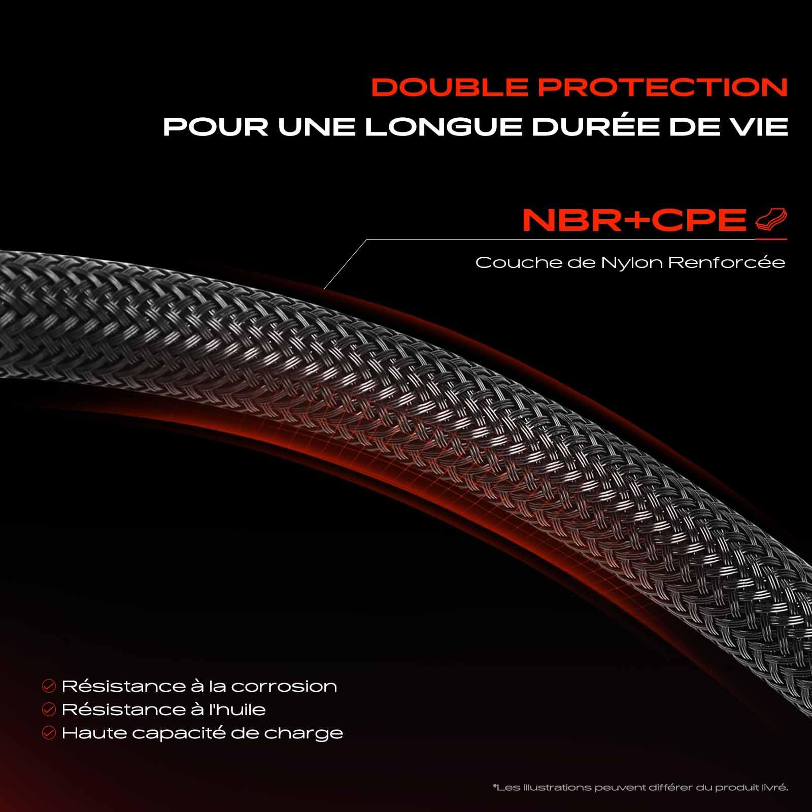 Frankberg Tuyau de retour pour fuite de carburant/biodiesel 6420700200 | Compatible avec: Bus Vito W639, Viano W639, CLS Shooting Brake X218, GLE W166, Classe C W204, Classe M W166, GLS X166