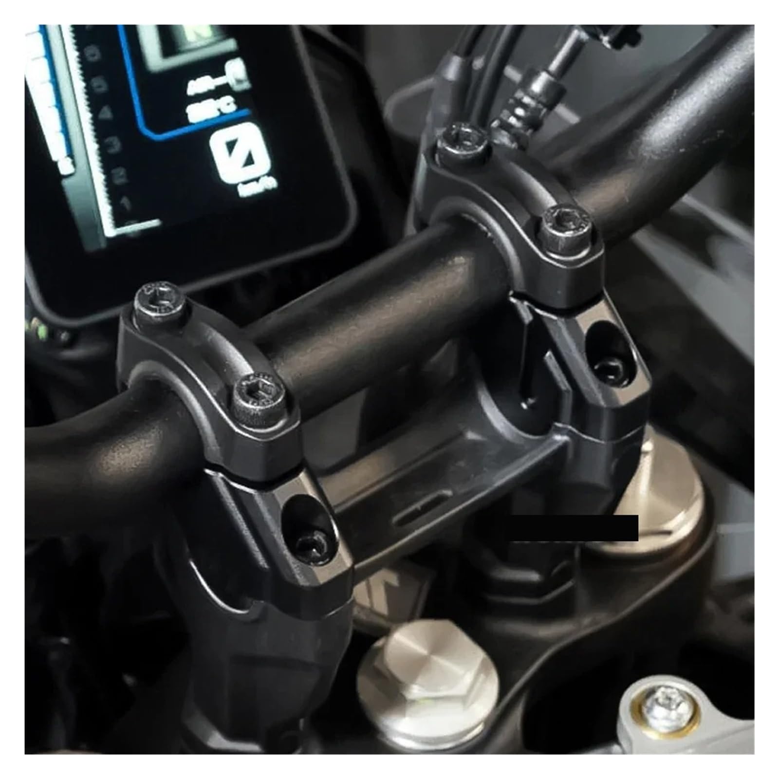 Adattatore Riser Manubrio Per TRACER 7/GT Per Tracer 7 7GT 2025 + Moto Manubrio Riser Trascinare Morsetto Estendere Adattatore Altezza Aumentare Codice
