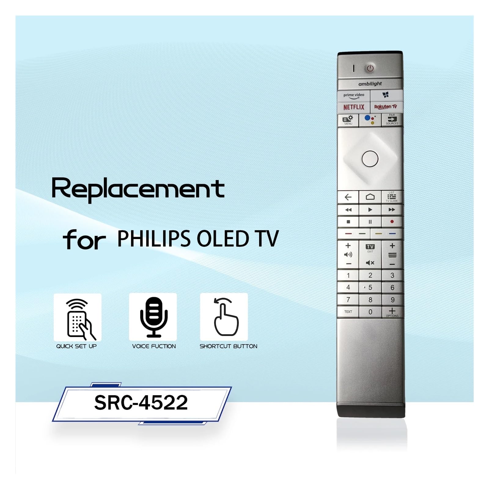 1 szt. Oryginalny pilot głosowy do telewizora 55OLED856 65/75PML9506/12 48OLED806 55OLED936 OLED937 OLED807 55OLED806 65OLED9