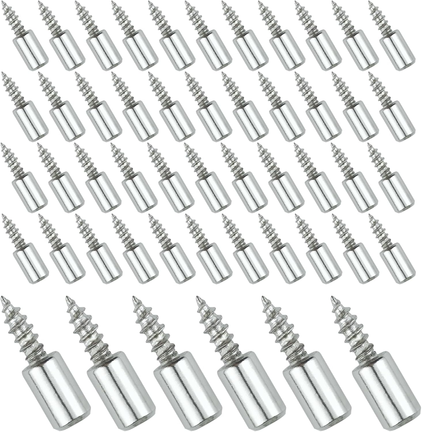 50 Pcs Cabinet Shelf Support Pegs,Shelf Pins with Non-Slip Silicone Sleeves,Hole-Free Partition Shelf Bracket，Suitable for Furniture, Bookshelves, Shelves, Cabinets, Wardrobe Shelf Supports