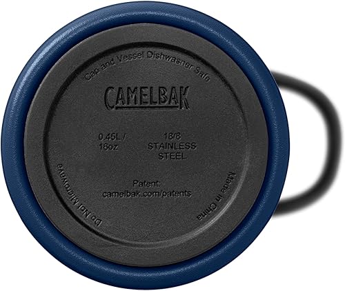 Miniatura 6 de CamelBak Forge Flow - Taza de café y viaje de 16 onzas, acero inoxidable aislado, base de silicona antideslizante, fácil operación con una sola mano