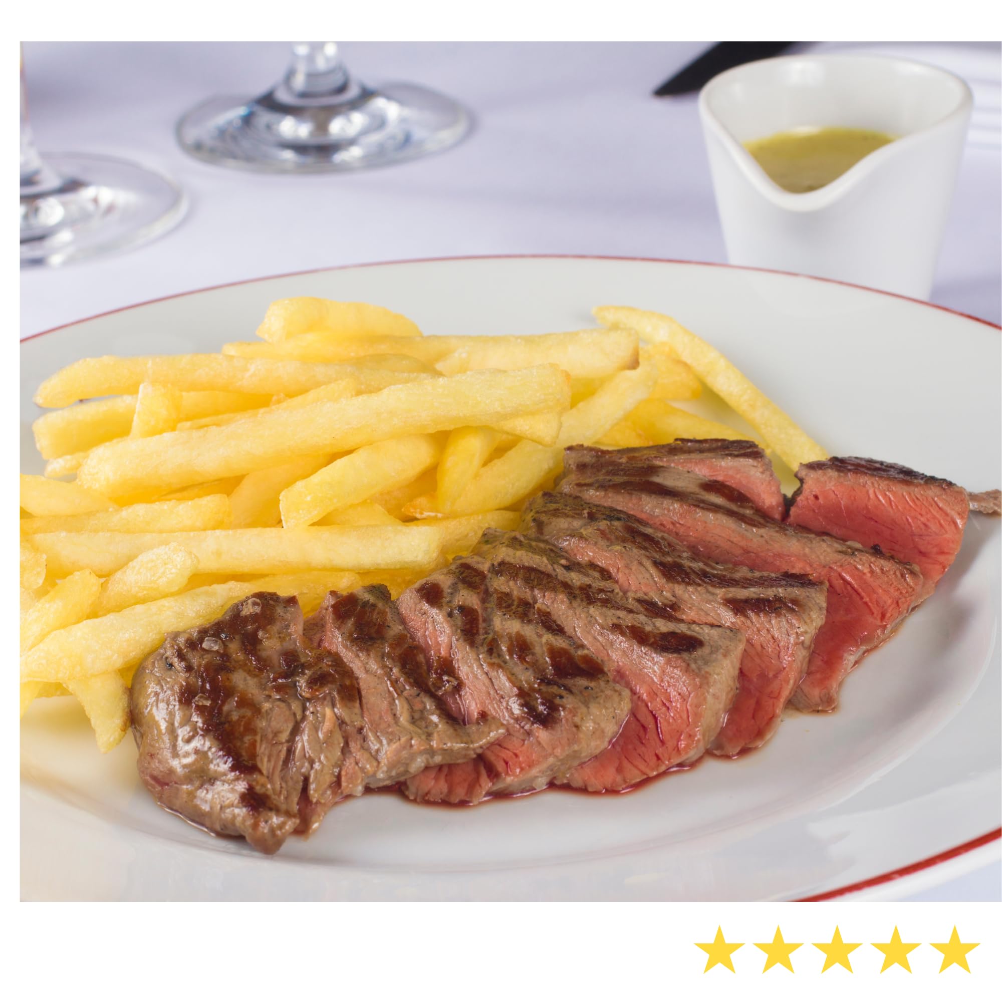 Entrecot de Ternera Fresca 1 kg Corte Premium para Parrilla