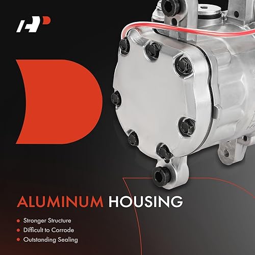 Miniatura 4 de A-Premium Compresor de A/C con embrague compatible con Freightliner Argosy, B2, Business Class M2, Cascadia, Century Class, Classi, Columbia,