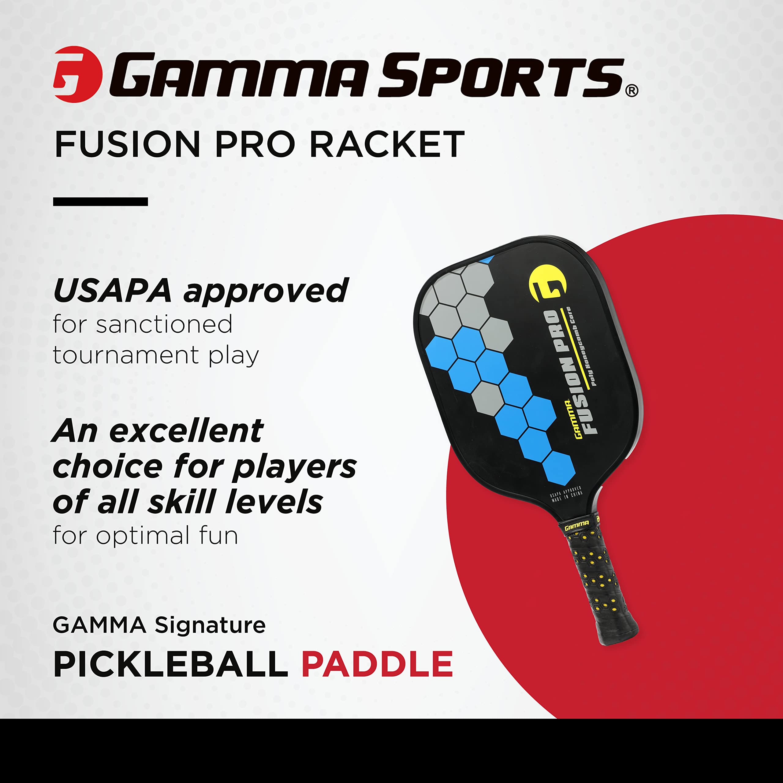 Amazon | Gamma Sports ピックルボールパドル:ピックルボール