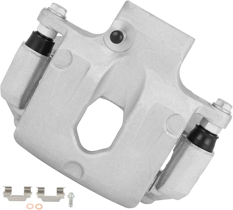 Pinça de freio a disco traseira esquerda cciyu com suporte 18B5059 para Buick, Cadillac, Chevrolet, GMC e Saturn – 1 unidade