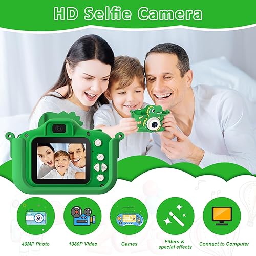 Miniatura 3 de Cámara de dinosaurios para niños (azul)