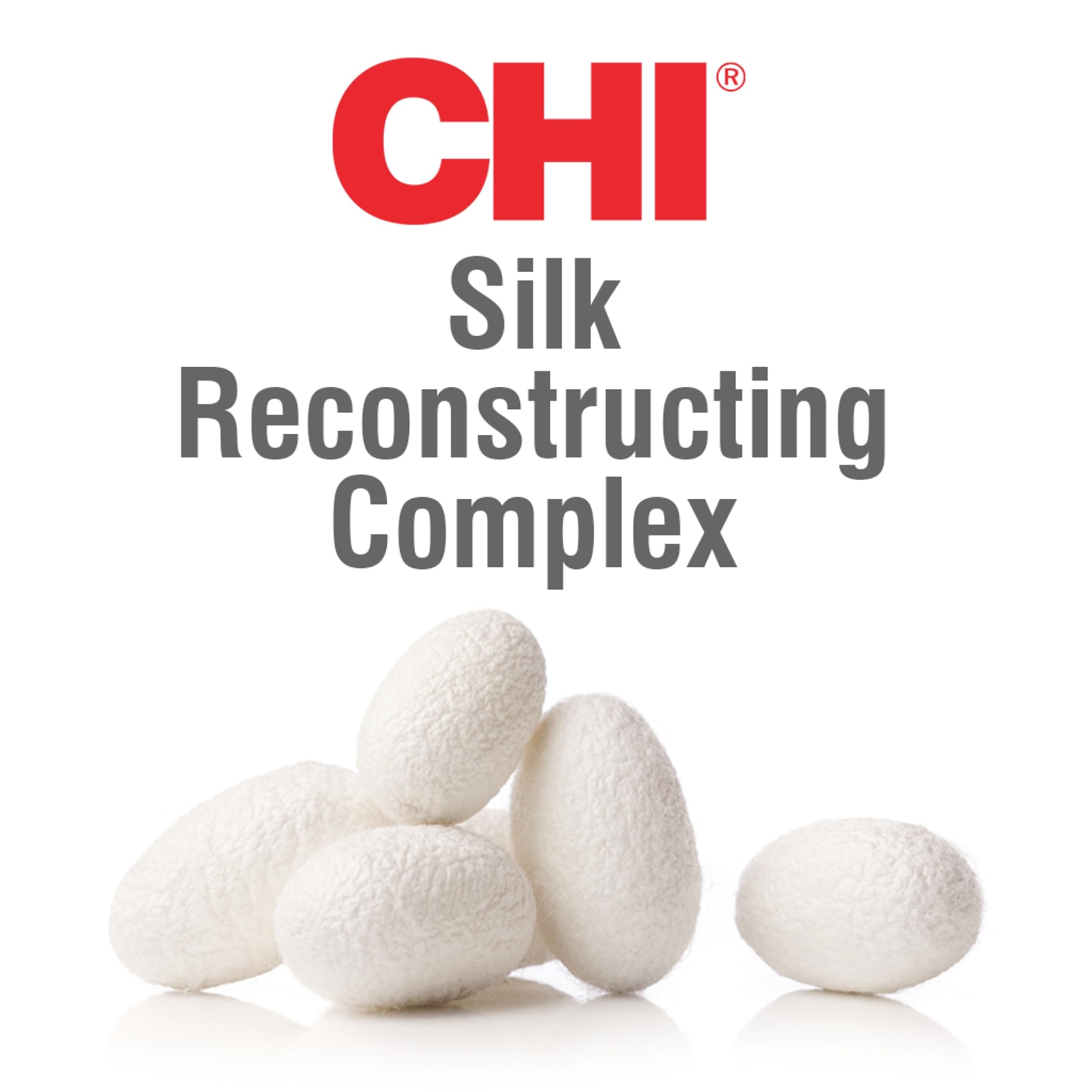 CHI Infra Silk Infusion, trattamento ricostruttivo senza risciacquo per rafforzare e proteggere tutti i tipi di capelli, senza alcool, 340 mL