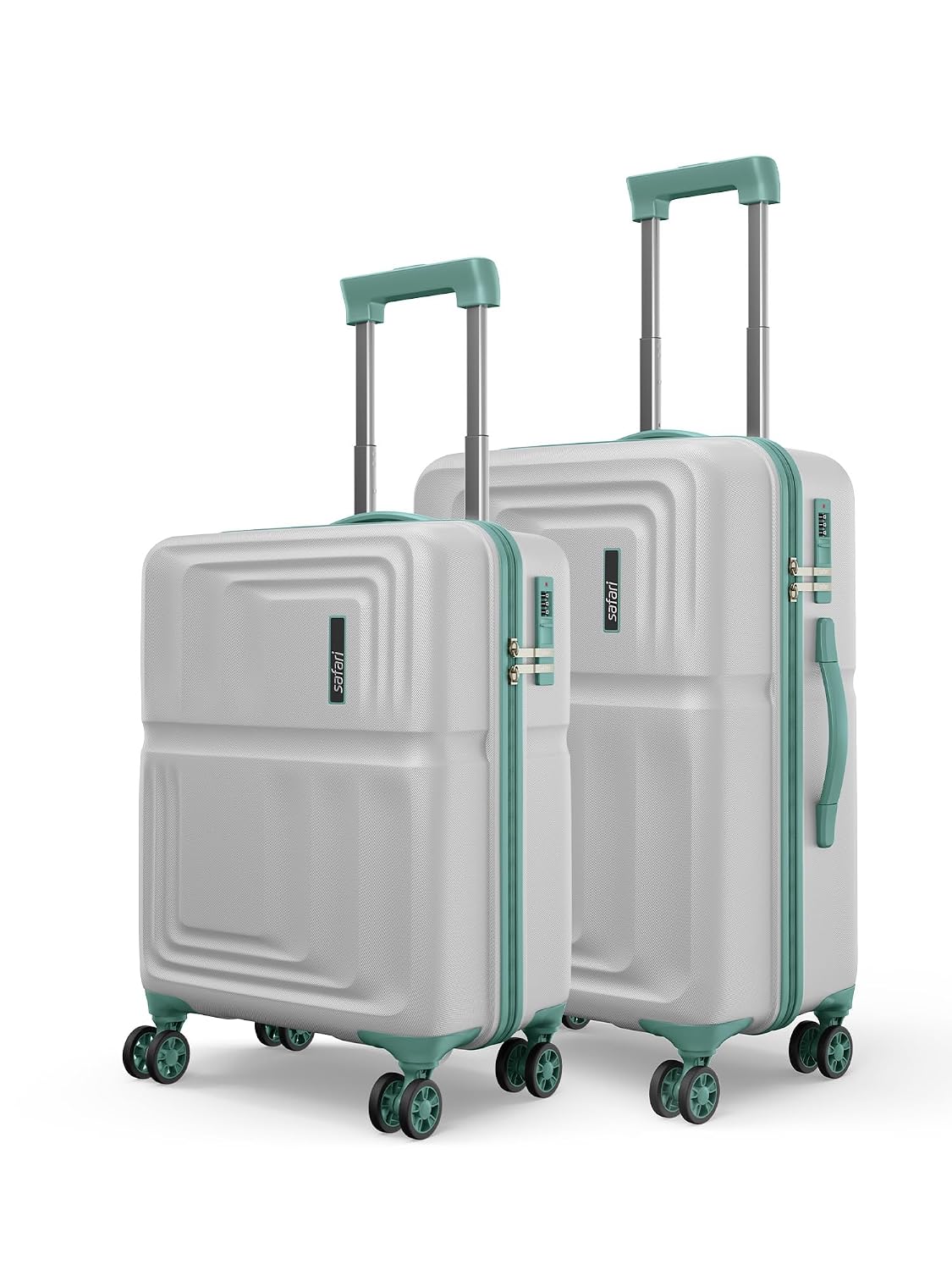 SafariRoma Hard Luggage Trolley Bag at