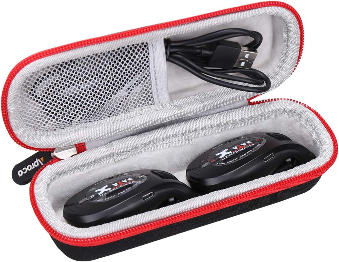 AprocaHard Travel Storage Carrying Case for Xvive U2 / Ammoon Guitar Wireless System