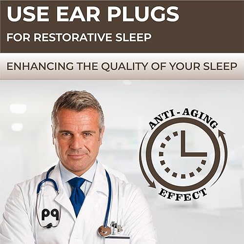 Miniatura 26 de Peace&Quiet PQ 100 Tapones para los oídos de cera para dormir – Tapones de cera de silicona para dormir y nadar, tapones de gel para los oídos