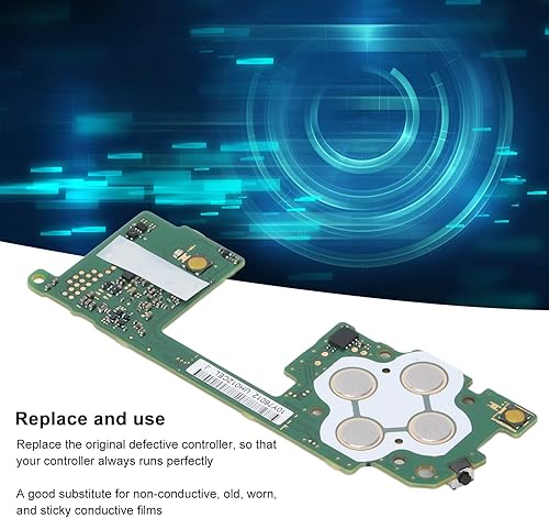 Miniatura 2 de ASHATA Placa base lateral derecha para interruptor NS, placa base de mango de módulo de circuito, placa base de repuesto para placa base derecha