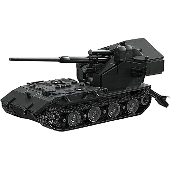 Technik Waffentrager E-100 WT Tank Building Blocks Kit 2036 Pieces Military German Tank Construction Toy WW2 Army Clamping Blocks Tank Model Kit Gift for Teenagers and Adults