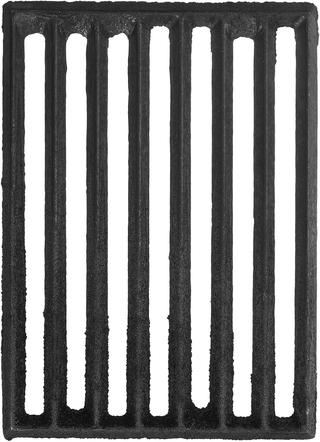 Cast Iron Fire Grate for Fireplaces and Braziers, Silver